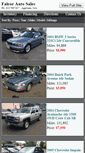 Mobile Screenshot of falcorautosales.net